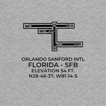 Load image into Gallery viewer, sfb orlando fl t shirt, Gray