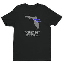Load image into Gallery viewer, SFB facility map in ORLANDO; FLORIDA, Black