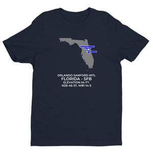 SFB facility map in ORLANDO; FLORIDA, Navy