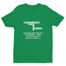 Load image into Gallery viewer, sfb orlando fl t shirt, Green