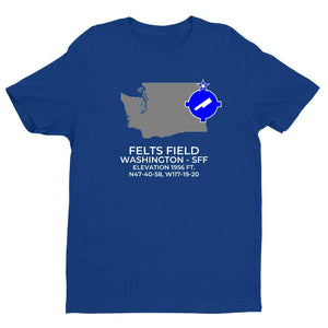 SFF facility map in SPOKANE; WASHINGTON, Royal Blue