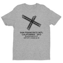 Load image into Gallery viewer, SAN FRANCISCO INTL in SAN FRANCISCO; CALIFORNIA (SFO; KSFO) T-Shirt