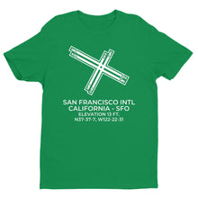 Load image into Gallery viewer, SAN FRANCISCO INTL in SAN FRANCISCO; CALIFORNIA (SFO; KSFO) T-Shirt