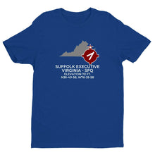 Load image into Gallery viewer, SFQ facility map in SUFFOLK; VIRGINIA, Royal Blue