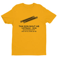 Load image into Gallery viewer, TAN SON NHUT AIR BASE (SGN) near SAIGON; S. VIETNAM T-Shirt