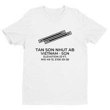 Load image into Gallery viewer, TAN SON NHUT AIR BASE (SGN) near SAIGON; S. VIETNAM T-Shirt