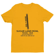 Load image into Gallery viewer, sgr houston tx t shirt, Yellow