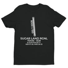 Load image into Gallery viewer, sgr houston tx t shirt, Black