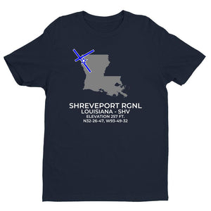 SHV facility map in SHREVEPORT; LOUISIANA, Navy