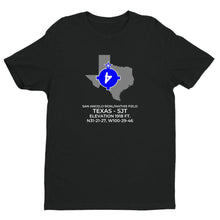 Load image into Gallery viewer, SJT facility map in SAN ANGELO; TEXAS, Black