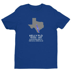SKF facility map in SAN ANTONIO; TEXAS, Royal Blue