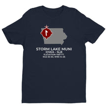Load image into Gallery viewer, SLB facility map in STORM LAKE; IOWA, Navy