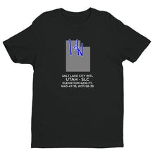 Load image into Gallery viewer, SLC facility map in SALT LAKE CITY; UTAH, Black