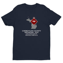 Load image into Gallery viewer, SLH facility map in CHEBOYGAN; MICHIGAN, Navy
