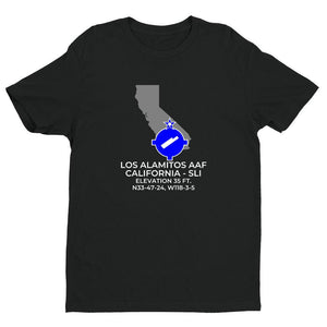 SLI facility map in LOS ALAMITOS; CALIFORNIA, Black