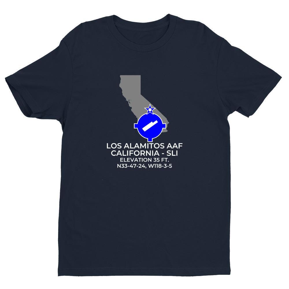 SLI facility map in LOS ALAMITOS; CALIFORNIA, Navy