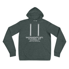 Load image into Gallery viewer, SMF facility map in SACRAMENTO; CALIFORNIA Hoodie