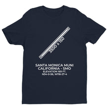 Load image into Gallery viewer, smo santa monica ca t shirt, Navy