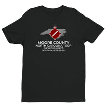 Load image into Gallery viewer, MOORE COUNTY near PINEHURST/SOUTHERN PINES; NORTH CAROLINA (SOP; KSOP) T-Shirt