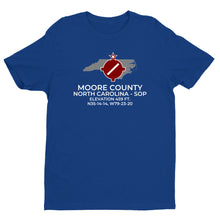 Load image into Gallery viewer, MOORE COUNTY near PINEHURST/SOUTHERN PINES; NORTH CAROLINA (SOP; KSOP) T-Shirt