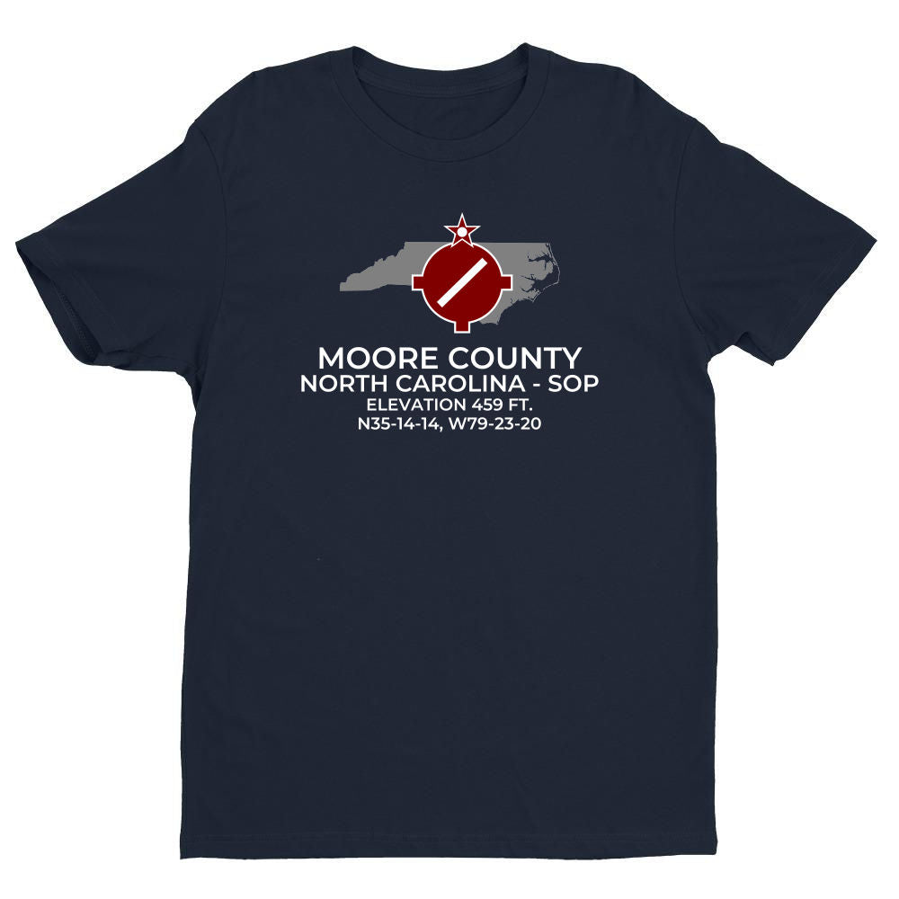 MOORE COUNTY near PINEHURST/SOUTHERN PINES; NORTH CAROLINA (SOP; KSOP) T-Shirt