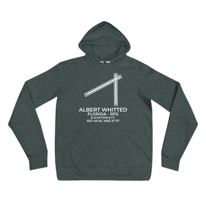 SPG facility map in ST PETERSBURG; FLORIDA Hoodie