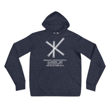 Load image into Gallery viewer, SPI facility map in SPRINGFIELD; ILLINOIS Hoodie