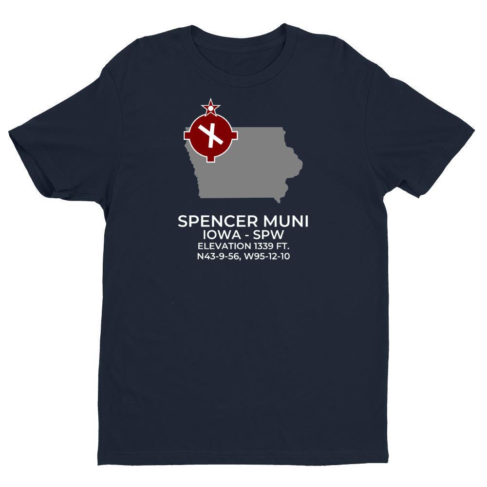 SPW facility map in SPENCER; IOWA, Navy
