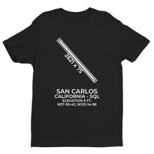 Load image into Gallery viewer, sql san carlos ca t shirt, Black