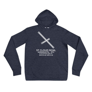STC facility map in ST CLOUD; MINNESOTA Hoodie