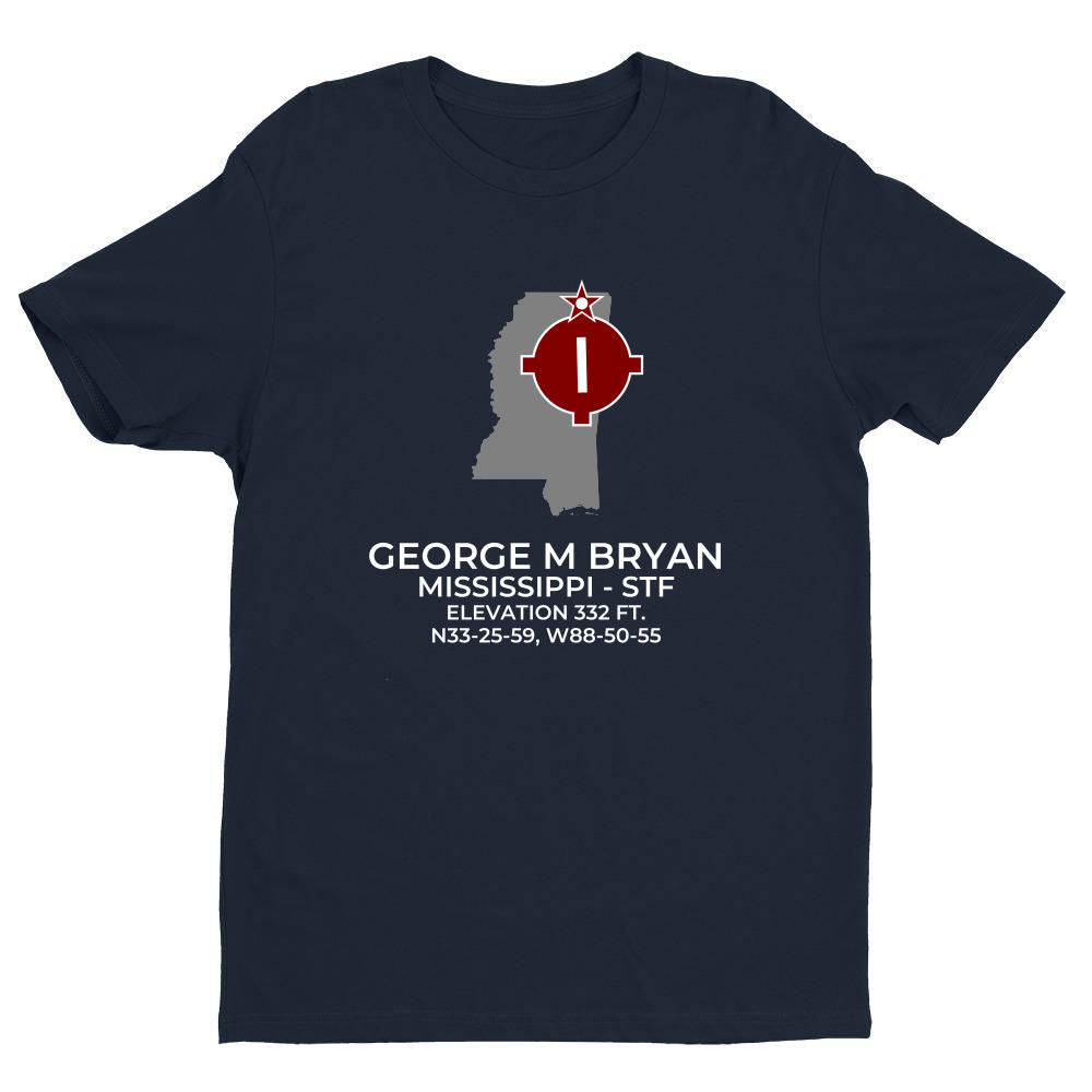 GEORGE M BRYAN near STARKVILLE; MISSISSIPPI (STF; KSTF) T-Shirt