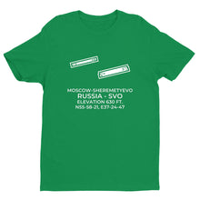 Load image into Gallery viewer, MOSCOW-SHEREMETYEVO (SVO; UUEE) in MOSCOW; RUSSIA T-Shirt