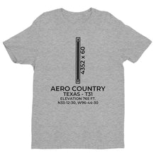 Load image into Gallery viewer, AERO COUNTRY (T31) in MCKINNEY; TEXAS (TX) T-Shirt