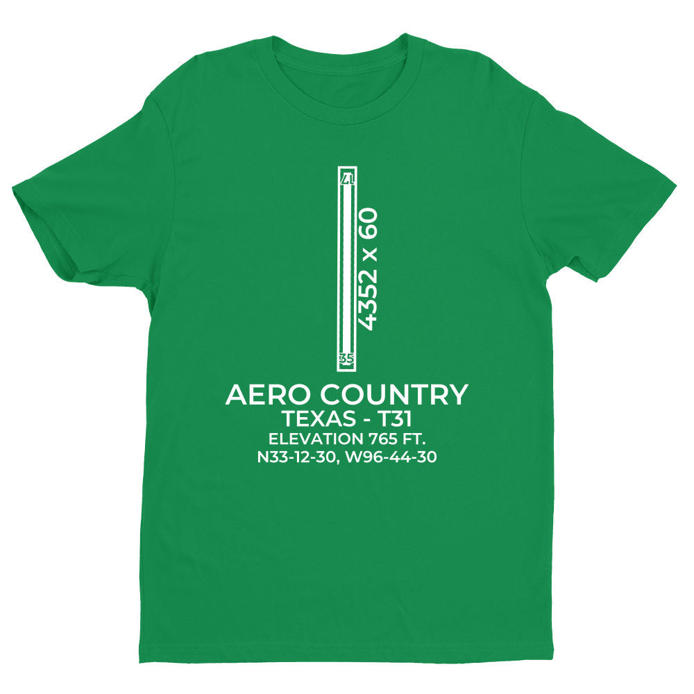 AERO COUNTRY (T31) in MCKINNEY; TEXAS (TX) T-Shirt