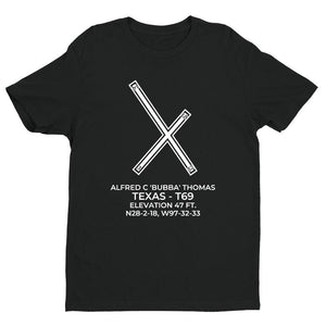 t69 sinton tx t shirt, Black