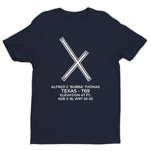 Load image into Gallery viewer, t69 sinton tx t shirt, Navy