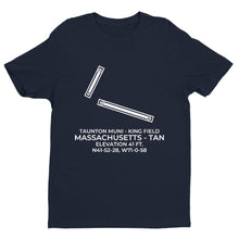Load image into Gallery viewer, tan taunton ma t shirt, Navy
