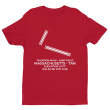 Load image into Gallery viewer, tan taunton ma t shirt, Red