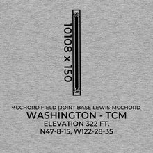 Load image into Gallery viewer, tcm tacoma wa t shirt, Gray