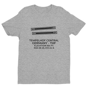 TEMPELHOF CENTRAL (THF; EDBB) in WEST BERLIN; GERMANY c.1980s T-Shirt