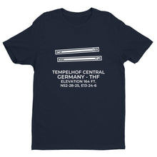 Load image into Gallery viewer, TEMPELHOF CENTRAL (THF; EDBB) in WEST BERLIN; GERMANY c.1980s T-Shirt