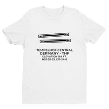 Load image into Gallery viewer, TEMPELHOF CENTRAL (THF; EDBB) in WEST BERLIN; GERMANY c.1980s T-Shirt