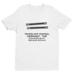 TEMPELHOF CENTRAL (THF; EDBB) in WEST BERLIN; GERMANY c.1980s T-Shirt