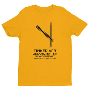 TINKER AFB (TIK; KTIK) in OKLAHOMA CITY; OKLAHOMA (OK) T-Shirt