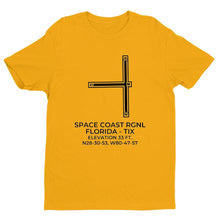 Load image into Gallery viewer, tix titusville fl t shirt, Yellow