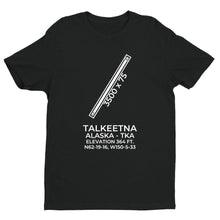 Load image into Gallery viewer, tka talkeetna ak t shirt, Black