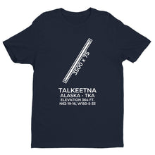 Load image into Gallery viewer, tka talkeetna ak t shirt, Navy