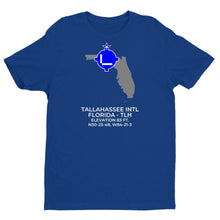 Load image into Gallery viewer, TLH facility map in TALLAHASSEE; FLORIDA, Royal Blue