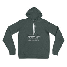 Load image into Gallery viewer, TLJ facility map in TAKOTNA; ALASKA Hoodie