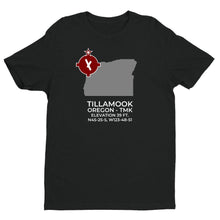 Load image into Gallery viewer, TMK facility map in TILLAMOOK; OREGON, Black